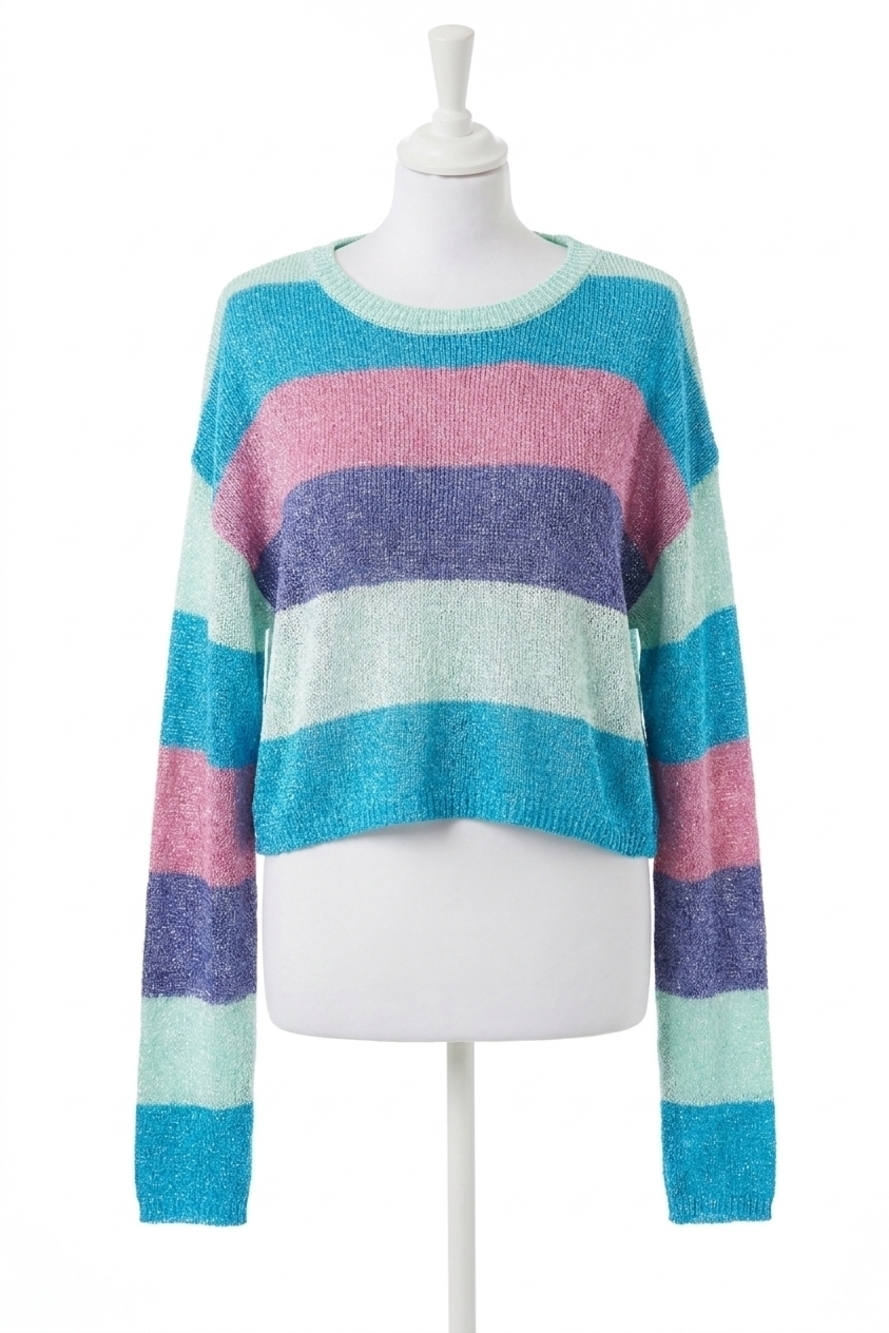 NEW BEACH RIOT beach sweater in mod stripe